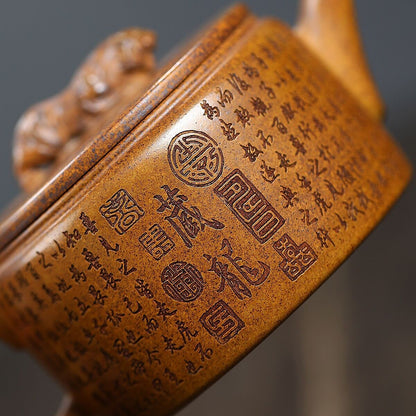 13 Infuser Holes Yixing Zisha Duan Clay Tea Pot Chaishao Craft Handmade Pot New
