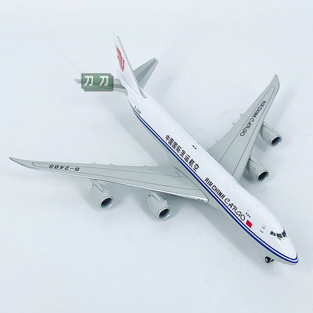 1:400 NG Lite AIR CHINA B747-8F B-2489 CARGO Airplane Diecast Model