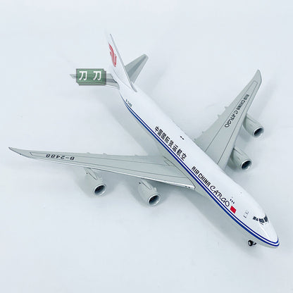 1:400 NG Lite AIR CHINA B747-8F B-2489 CARGO Airplane Diecast Model