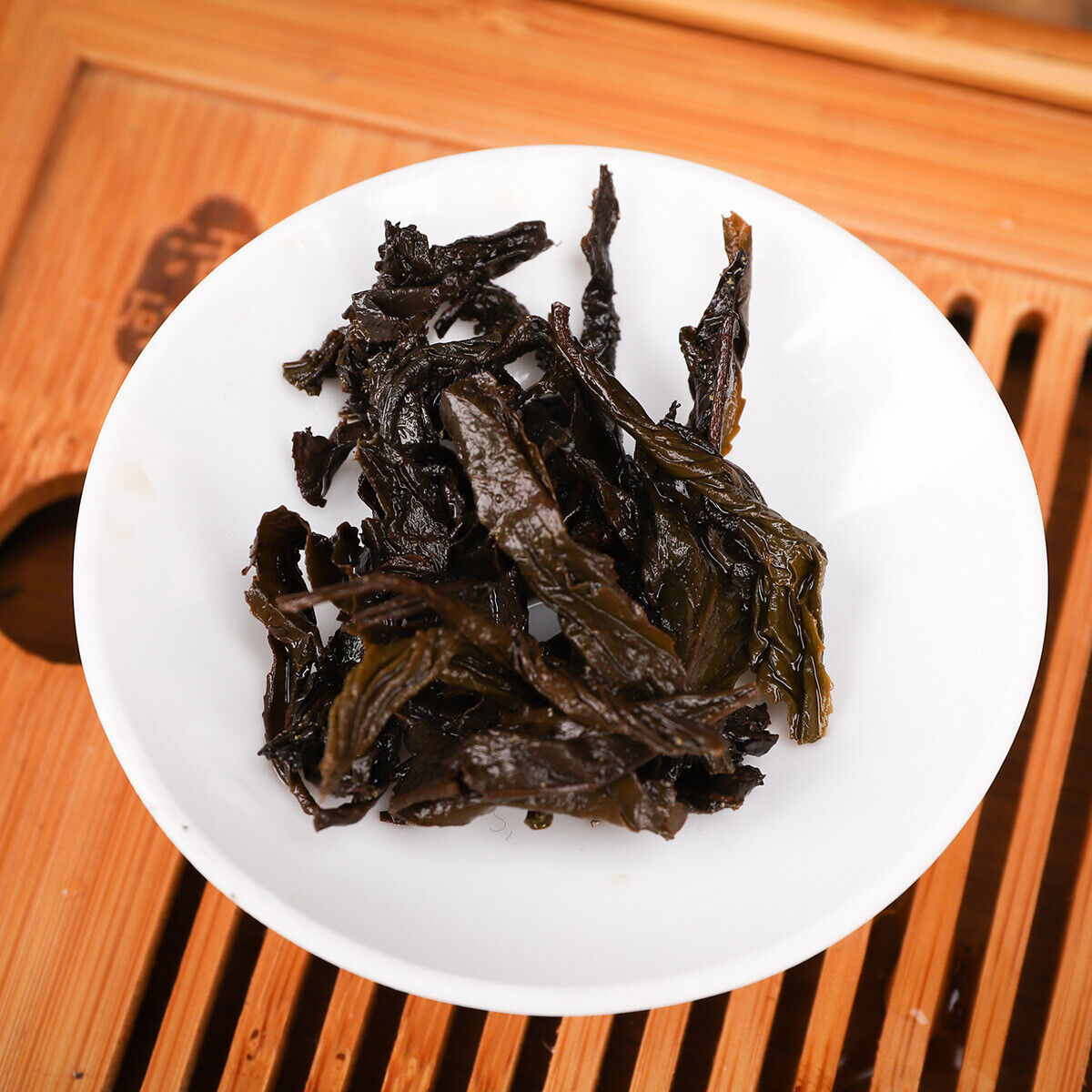 1kg Hunan Anhua black tea hand-built por brick black tea Anhua black tea Tian Fu