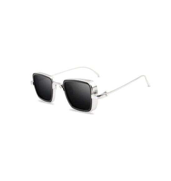 Vintage Steampunk Sunglasses Men Retro Metal Square Eyewear Trendy Women Shades