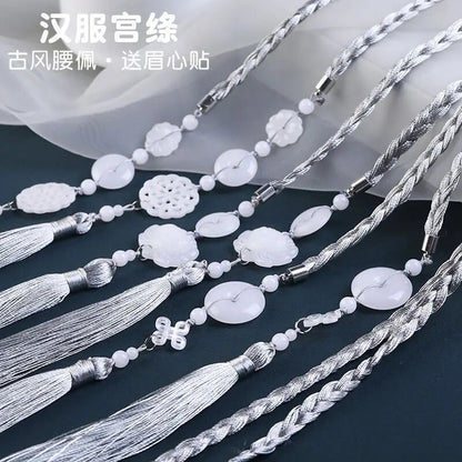 Waist Chain Ancient Style Hanfu Palace Belt Rope Tassel Pendant Pendant Female