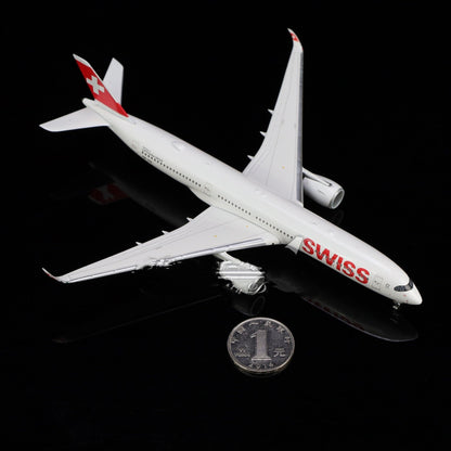 1:400 Phoenix Swiss Airbus A350-900 HB-IFB Airplane Diecast Aircraft Model
