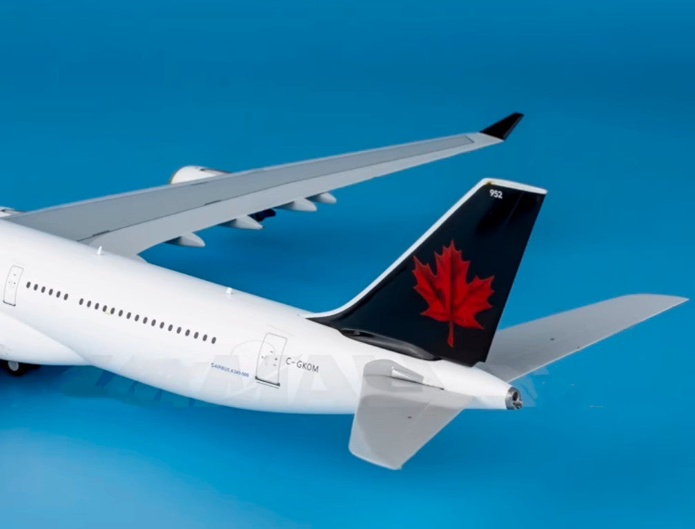 1:200 34CM JC Wings AIR CANADA AIRBUS A340-500 Airplane Diecast Aircraft Model