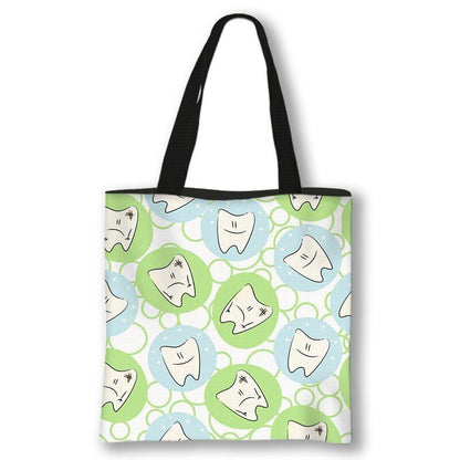 Handbag Casual Tote Bag Shoulder Purse Travelling Storage Pouch Polyester Print