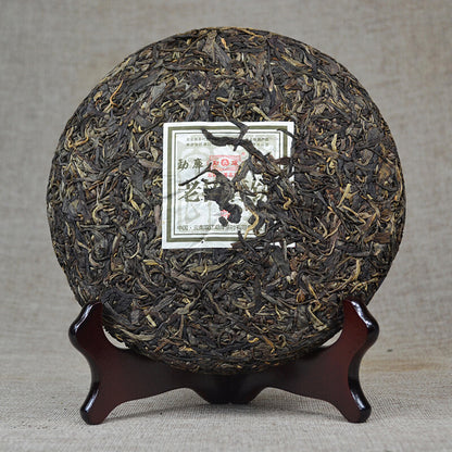 Mengku Rong's 2008 Mengku Old Tree Green Cake Pu'er Raw Tea Puer Aged 400g