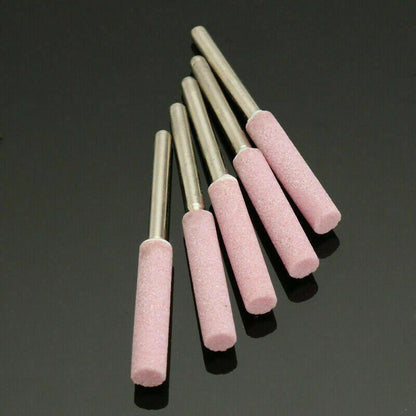 10Pcs Millstone Grinding Stones Sharpening Tool Kit For metal polishing
