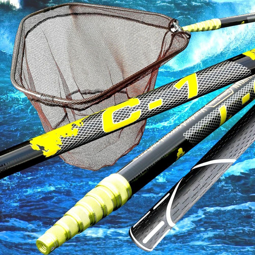 Fishing Net High Quality Landing Foldable Collapsible Telescopic Handle Durable