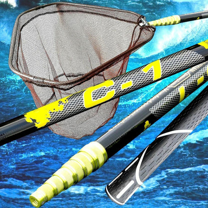 Fishing Net High Quality Landing Foldable Collapsible Telescopic Handle Durable