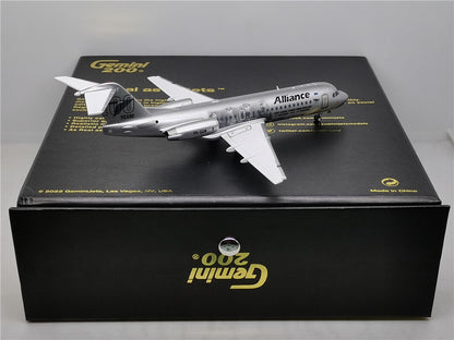 1:200 Geminijets Alliance FOKKER70 Passenger Airplane Diecast Aircraft Model
