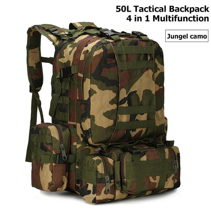 Tactical Backpack Men's Military Backpack Sport Bag Hiking Army Camping Bags
