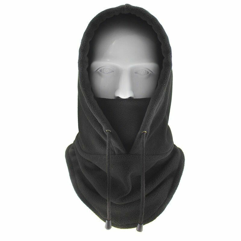 Winter Windproof Hiking Cap Thermal Fleece Balaclava Neck Warmer Helmet Hat 1 PC