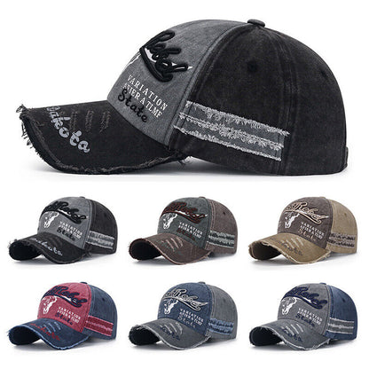 Baseball Cap Men/Women Sunshade Adjustable Outdoor Travel Holiday Casual Hat.