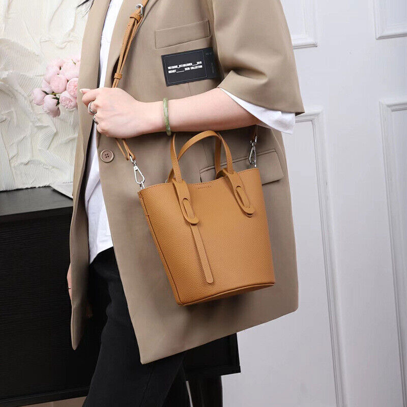 New fashion bag head layer cowhide bag niche design shoulder crossbody bag