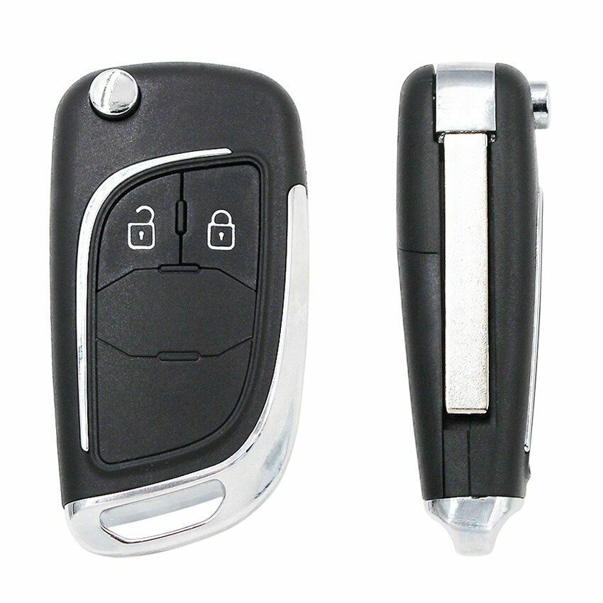 Remote Key Case Fob for CHEVROLET 2/3/4/5 Button Flip Folding Key Shell Cruze 1x