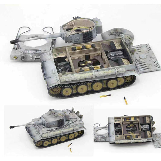 PMA 1/72 German Tiger Tank 503rd Battalion Fully Detailed Interior Model Toys