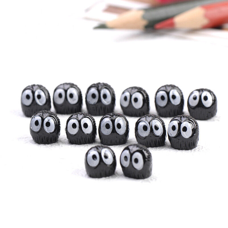 Moss Micro Landscape Decor Miyazaki Briquettes Single Black Elves Ornaments DIY