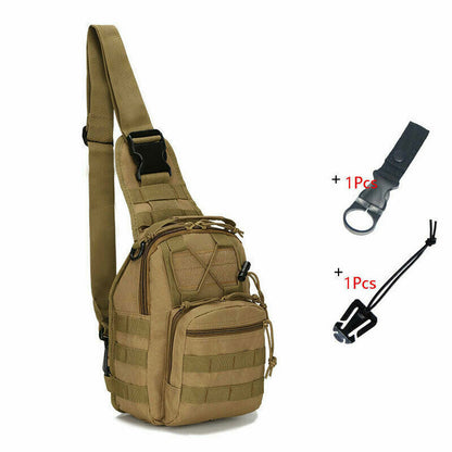 Outdoor Military Shoulder Bag Camping Hunting Daypack Sport Camouflage Backpack