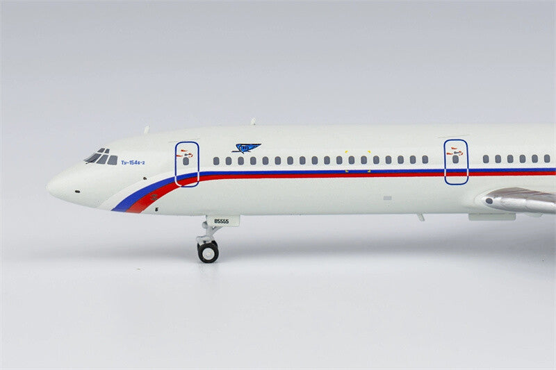 NG Models Russian air force Tu-154B-2 RA-85555 1:400 Aircraft Pre-built Model