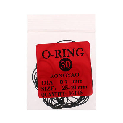 0.7mm Watch O-Ring Waterproof Rubber Cover Gaskets Watchmaker Repair Parts a
