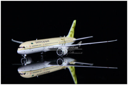 1:400 JC Wings Saudi BOEING 787-9 Passenger Airplane Diecast Aircraft Model
