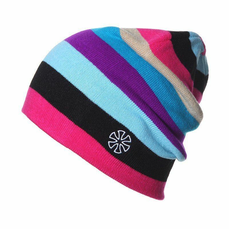 Autumn Winter Ski Hat Snowboard Winter Skating Beanies Head Warm Acrylic Thermal