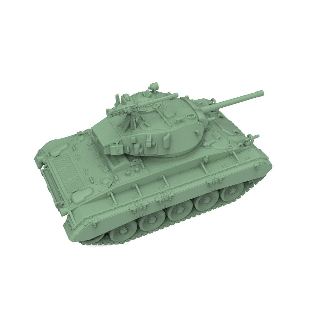 SSMODEL SS220512 1/220 Military Model Kit US M24 Chaffee Light Tank