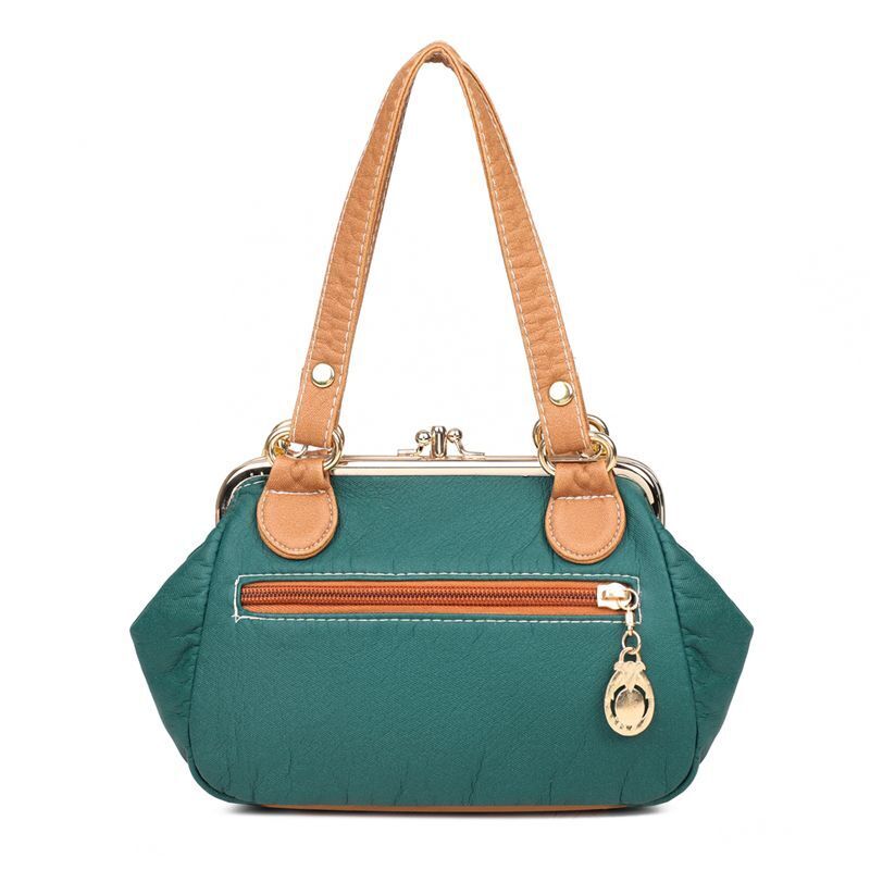 Vintage Shoulder Bag Retro Patchwork Synthetic Leather Messenger Purse Bags 1 PC