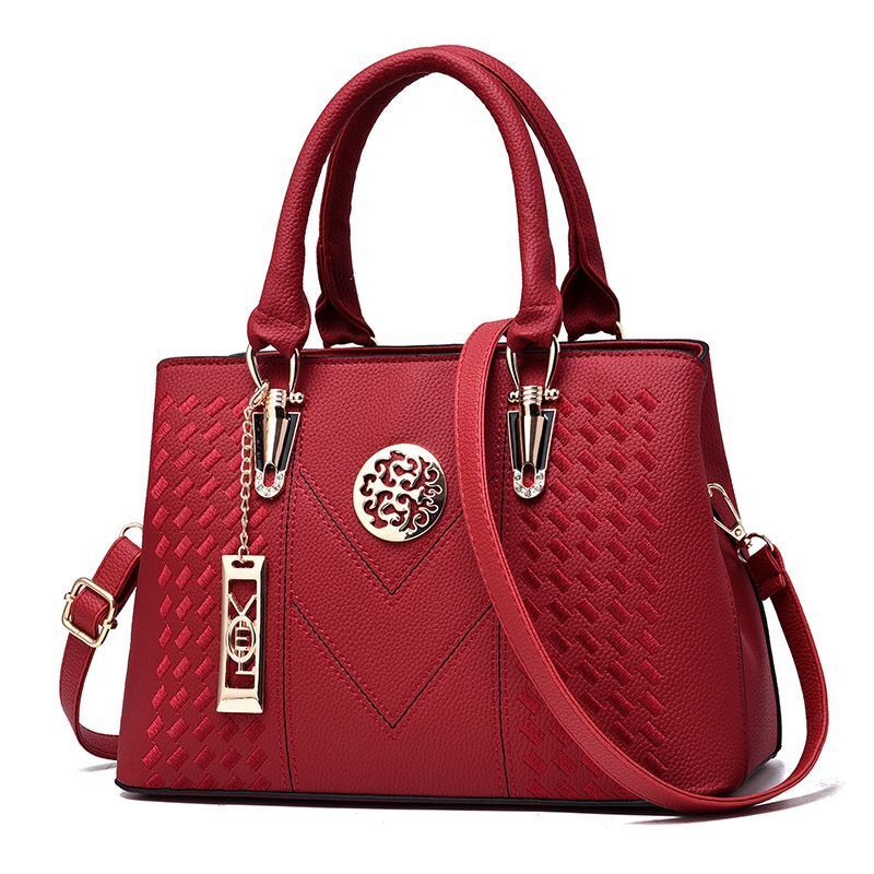 Leather Bags Embroidery Messenger Bags Handbags Bag Purse Handbags 1PC Versatile