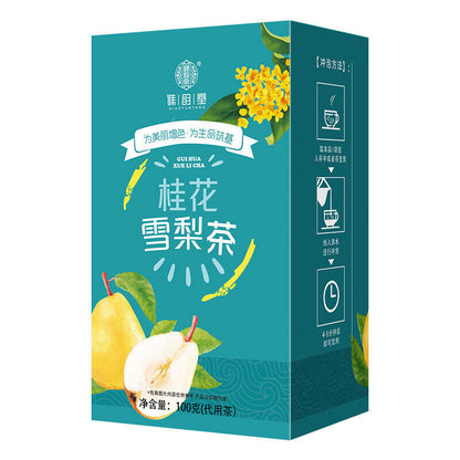 Buy 1Get1 Osmanthus Senow Pear Oolong Tea Relieving Phlegm And Relieving Cough