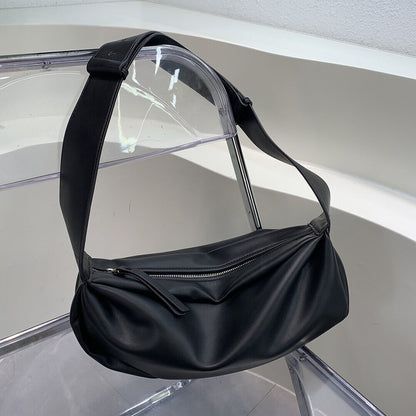 Women's Crossbody Hobo Bags Moon Shape Dumpling Bag Luxury Shoulder Strap Purse