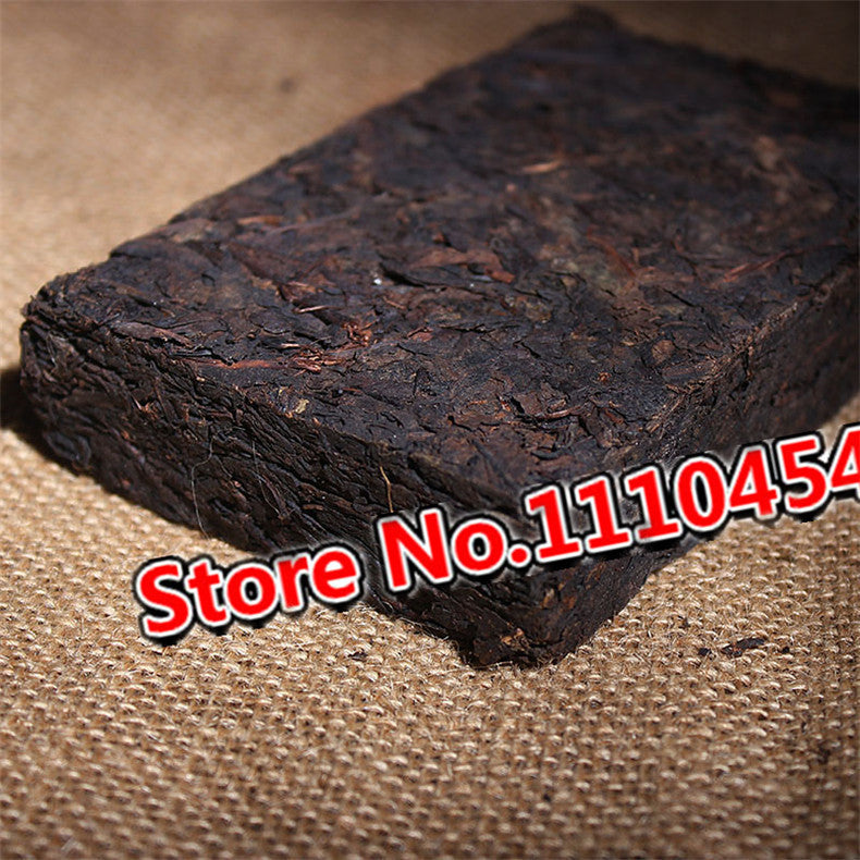200g Ancient Tree Cooked Tea Ripe Pu'er Tea China Puerh Tea Brick Old Shu Pu-erh