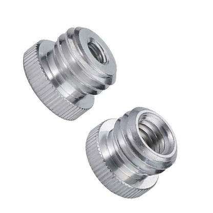 1/4'', 3/8" Female to 5/8" Male Aluminum Alloy Screw Adapter For Camera Tripod