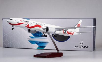 47CM 1:157 CHINA SOUTHERN BOEING 777 Passenger Plane Landing Gear Resin Model