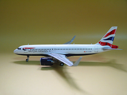 GeminiJets BRITISH AIRWAYS Airbus A320neo G-TTNA 1/200 DIECAST plane Pre-builded