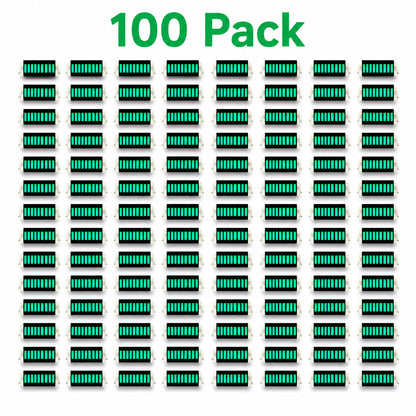 LED Bar Graph Green - Pack of 100
