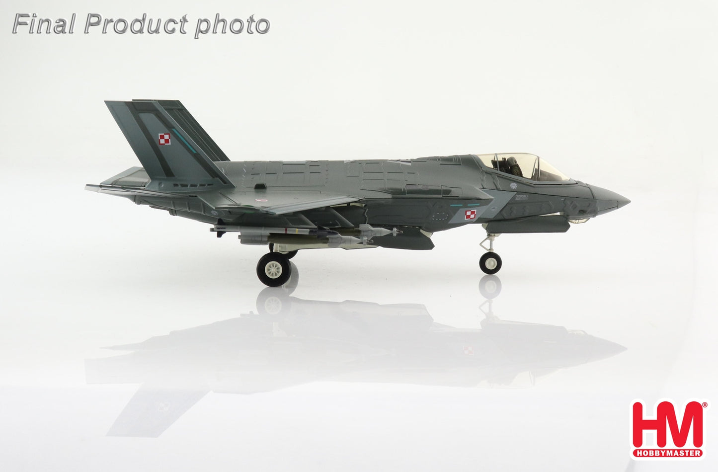 1:72 HM F-35A Ligthning II Polish Air Force, MSOP 2019 Fighter Diecast Model