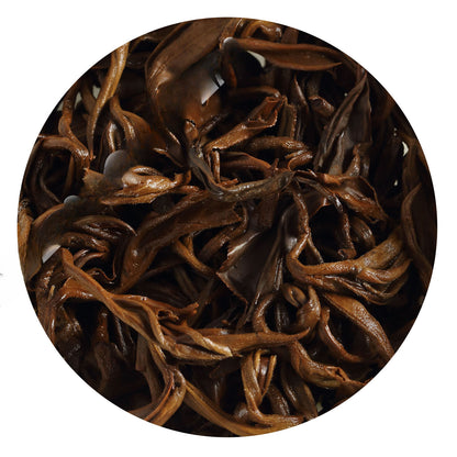 HELLOYOUNG 100g/3.52oz Supreme Black Tea Fengqing Dian Hong Snail Golden Buds