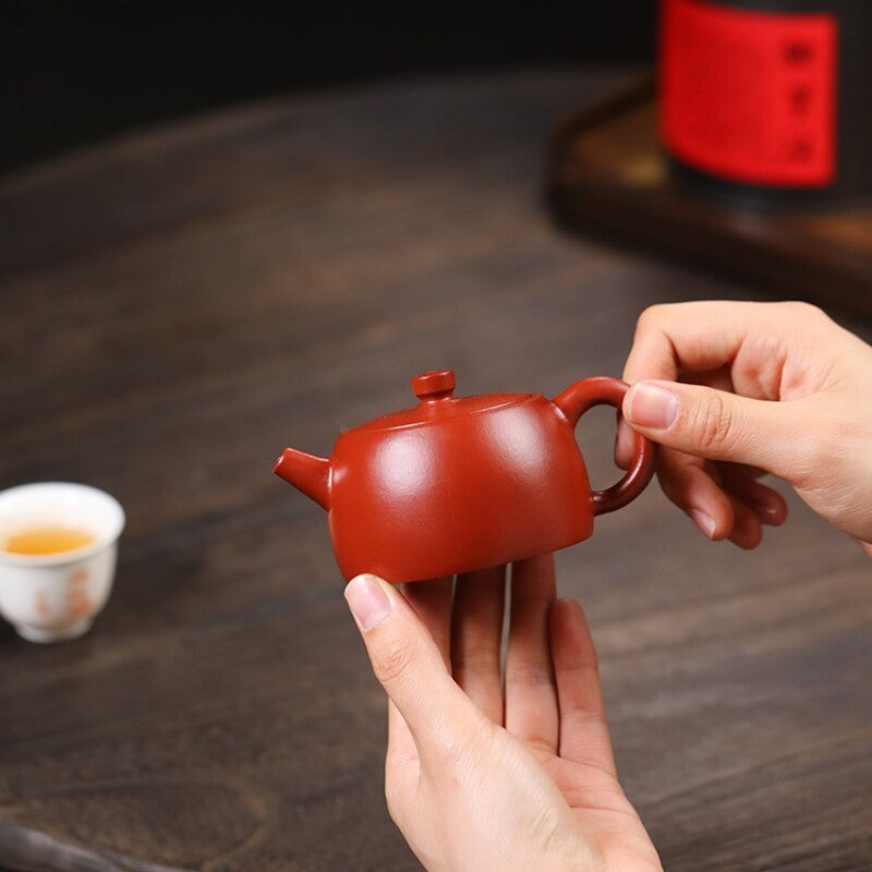 120ml Master Tea Pot Jinglan Pot Marked Real Yixing Zisha Clay Dahongpao Teapots