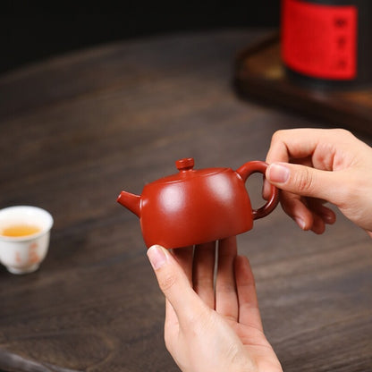 120ml Master Tea Pot Jinglan Pot Marked Real Yixing Zisha Clay Dahongpao Teapots