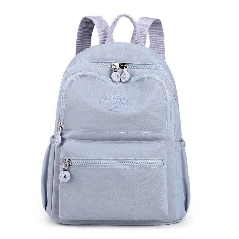 Backpack Nylon Student Travel School Bag Rucksack Multifunction Bags 26*32*13 CM