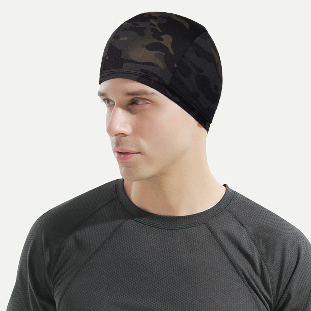 Tactical Camouflage Hat Outdoor Hiking Bicycle Cycling Helmet Liner Hat Hunting
