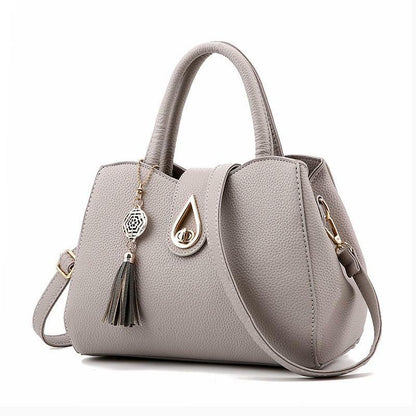 Temperament Handbags Large Capasity Leather Bags for Female Shoulder Bags Simple