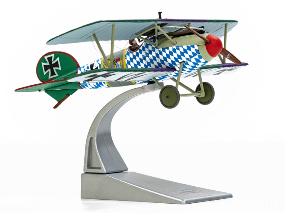 1:48 Corgi Albatros D.V fighter Leutnant R. Wolf Biplane Fighter Diecast Model