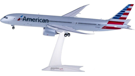 1:200 32CM Herpa American BOEING 787-9 Passenger Airplane ABS Plastic Model