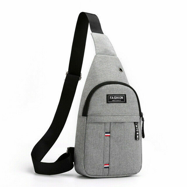 Men Shoulder Bag Crossbody Bag On Shoulder Travel Sling Bag Pack Chest Bag Male