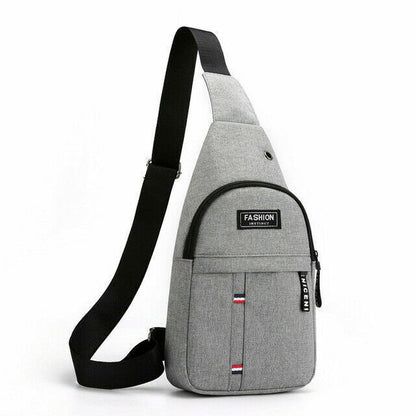 Men Shoulder Bag Crossbody Bag On Shoulder Travel Sling Bag Pack Chest Bag Male