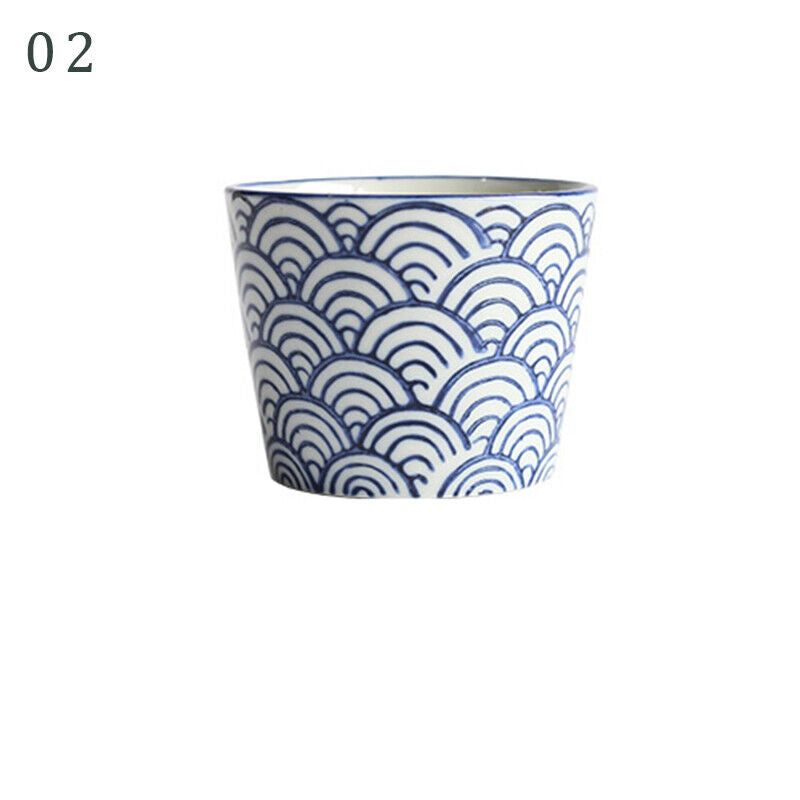 Japanese Style Ceramic Tableware Straight Cup Porcelain Tea Cup Sake Mug GIft