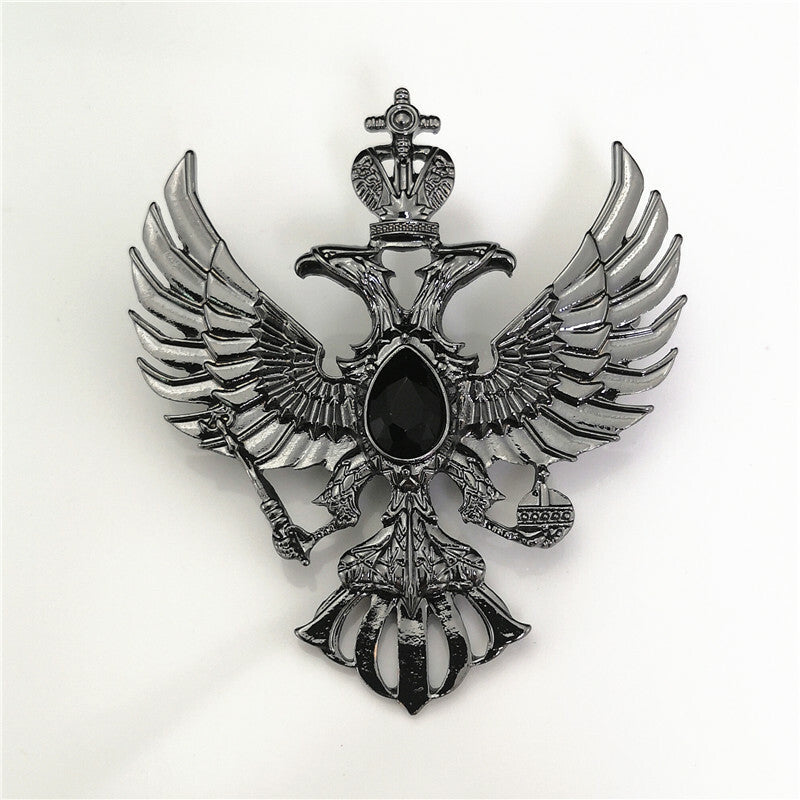 WWII Russian Double Head Eagle Badge Freemason Pin Collection