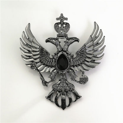 WWII Russian Double Head Eagle Badge Freemason Pin Collection